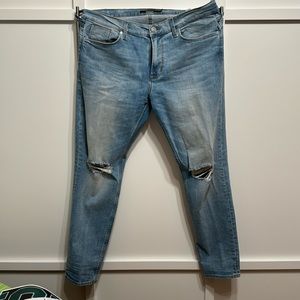 Hudson Jeans, Men’s Sartor Relaxed Skinny 36 waist, Stone washed blue , like new